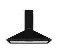 Smeg 90cm Chimney Cooker Hood - Black KSED95NEE