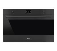 Smeg 90cm Classic Pyrolytic Multifunction Single Oven SFP9302TN Matte Black