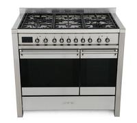 Smeg A2-81 cooker Freestanding cooker Gas Stainless steel