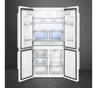 Smeg American Style Fridge Freezer 60/40 Total No Frost - White - FQ60BDE