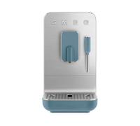 Smeg Bean To Cup Coffee Machine with Steam Wand 1L Water Capacity Matte Storm Blue BCC12SBMUK Medium Blue
