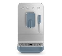 Smeg Bean To Cup Coffee Machine with Steam Wand 1L Water Capacity Matte Storm Blue BCC12SBMUK Medium Blue