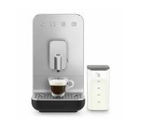 Smeg Bean to Cup Coffee Machine with Automatic Milk Frother - Matte Black (BCC13BLMUK)