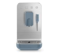 Smeg Bean To Cup Coffee Machine with Integrated Milk System, Easy Clean, Automatic, Matte Storm Blue, BCC13SBMUK