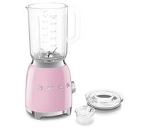 Smeg Smeg 50s Style Jug Blender with Auto Clean Function 4 Speed Levels 1.5L Pastel Pink BLF03PKUK Medium Pink