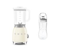 Smeg Blf03 Blender And Bottle To Go Set In Cream Cream One Size