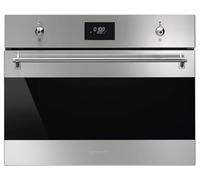 SMEG Built-in Combi microwave SO4301M1X, 40 liters, compact combination, niche 45 cm