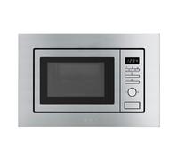 Smeg Built-In Microwave & Grill 800W Microwave / 1000W Grill, 20L, Stainless