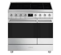 SMEG C92IMX2 90 cm Electric Induction Range Cooker - Stainless Steel