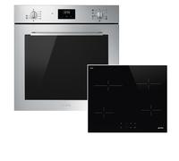 Smeg CCELEPK1 Cucina Multifunction Oven and Ceramic Hob Pack