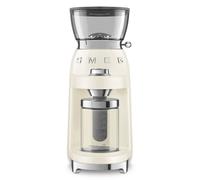 Smeg CGF03CRUK Retro Style Conical Burr Coffee Grinder Cream
