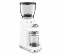 Smeg CGF11 50's Retro Style Coffee Bean Grinder - White