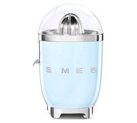 Smeg Citrus Juicer CJF11PBUK - Retro 50s, 70W, Stainless Reamer & Strainer - Pastel Blue