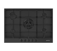 Smeg Classic 73cm 5 Burner Gas Hob PX375MB Matte Black