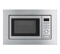Smeg Classic Built In Microwave & Grill For Tall Housing FMI020X Stainless Steel
