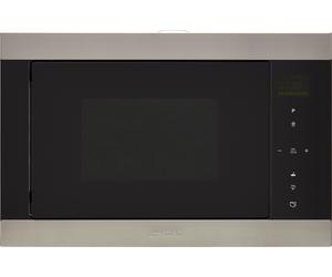 Smeg Classic FMI325X 25 Litre 39cm High, Built In Small Microwave With Grill - Stainless Steel, Stainless Steel