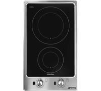 Smeg Classic PGF32I-1 31 Induction Hob - Stainless Steel, Stainless Steel