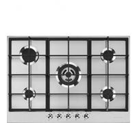 Smeg Classic PX375 75cm Wide Stainless Steel Gas Hob