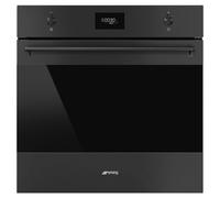 Smeg Classic Pyrolytic Multifunction Single Oven SFP6301TVN Matte Black