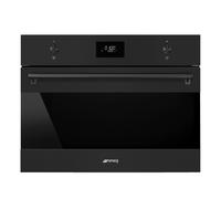 Smeg Classic SO4301M1N Matt Black Built-In Compact Combination Microwave Oven