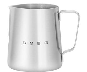 SMEG CMMJ01 Polished Stainless Steel Milk Frother Jug 400ml for Coffee Machines