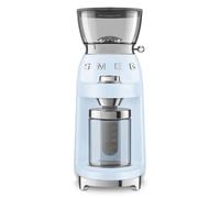 Smeg 50's Style CGF03PBUK Coffee Grinder - Pastel Blue, Blue