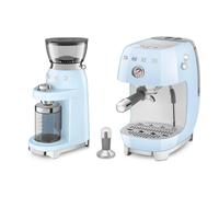 Smeg Coffee Grinder In Pastel Blue & Espresso And Cold Brew Blue One Size