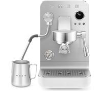 Smeg Collezione Mini Pro EMC02WHMUK Espresso Coffee Machine - Matte White, White