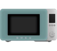 SMEG, 27L Collezione Microwave With Grill, Convection & Airfry, 25 Auto cook Programmes, 9 Cooking Functions Quick Start, Soft Close, Green, MOC02EGMUK