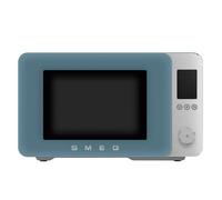 SMEG, 27L Collezione Microwave With Grill, Convection & Airfry, 25 Auto cook Programmes, 9 Cooking Functions Quick Start, Soft Close, Storm Blue, MOC02SBMUK
