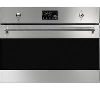 Smeg SO4302M1X Classic Combination Microwave Oven For Tall Housing - STAINLESS STEEL