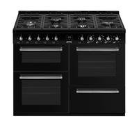 Smeg CX113GMBL Concert Classic 110cm Dual Fuel Range Cooker A