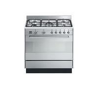 Smeg SUK91MFX9 cooker Freestanding cooker Electric Gas Stainless steel
