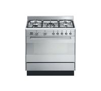 Smeg SUK91MFX9 cooker Freestanding cooker Electric Gas Stainless steel
