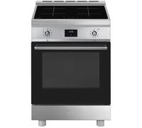 SMEG Concert C6IPXT2 60 cm Electric Induction Pyrolytic Cooker - Stainless Steel, Stainless Steel
