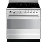 Smeg SUK91CMX9 cooker Freestanding cooker Electric Ceramic Stainless steel