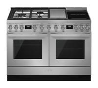 Smeg CPF120IGMPX 120cm Portofino Dual Fuel Range Cooker - Stainless Steel