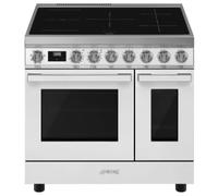 Smeg Master CUISINIERE CPF92IMWH Freestanding cooker Electric Zone induction hob White