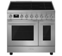 Smeg CPF92IMX 90cm Portofino Induction Twin Oven Range Cooker - STAINLESS STEEL