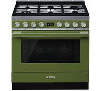 Smeg CPF9GPOG 90cm Range Cooker - Olive Green