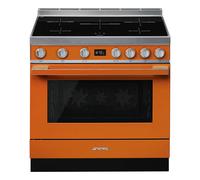 Smeg CPF9IPOR 90cm Portofino Electric Range Cooker - Orange