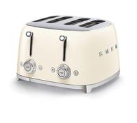 Smeg Cream Retro 4 Slice Toaster