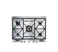 Smeg Cucina 69cm 5 Burner Gas Hob - Stainless Steel