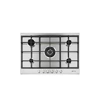 Smeg P272XGH hob Stainless steel Built-in 75 cm Gas 5 zone(s)
