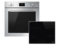 Smeg Cucina Multifunction Oven and Ceramic Hob Pack