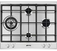 Smeg P261XGH hob Stainless steel Built-in 60 cm Gas 4 zone(s)
