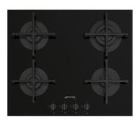 Smeg Universal PV264B hob Black Built-in 60 cm Gas 4 zone(s)