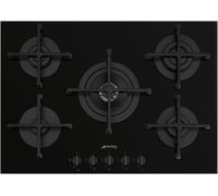 Smeg Cucina PV275B hob Black Countertop 72 cm Gas 5 zone(s)