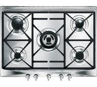 Smeg Cucina SR275XGH2 68cm Gas Hob - Stainless Steel, Stainless Steel