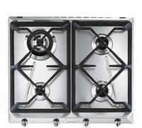 Smeg Cucina SRV564GH3 60cm Wide Stainless Steel Gas Hob
